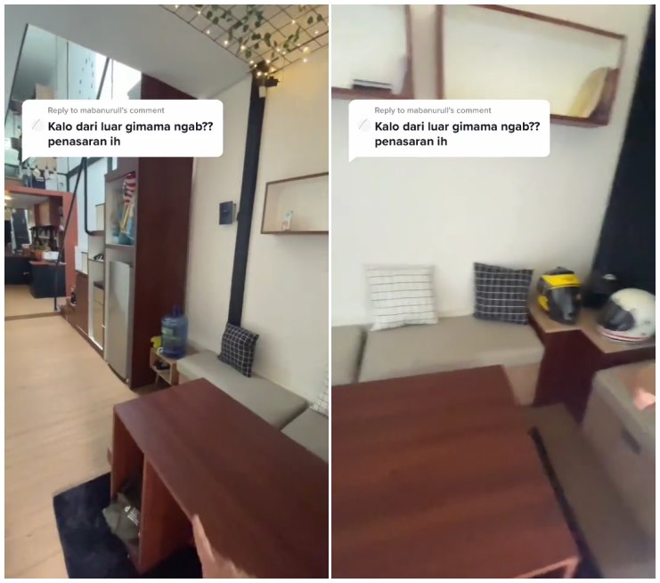 rumah sempit dalam keren © TikTok rumah sempit dalam keren © TikTok