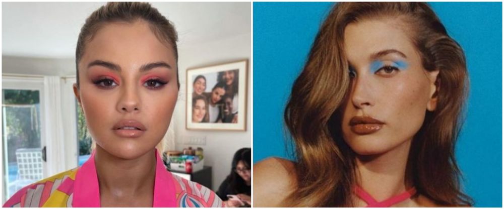 Beda gaya Selena Gomez dan Hailey Baldwin © Instagram