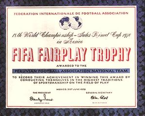 Daftar peraih Fair Play Award di Piala Dunia, jadi tim paling sportif