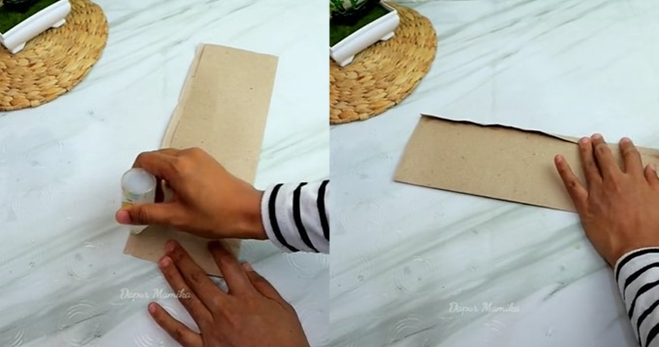 7 Cara melipat kertas minyak untuk bungkus jajan, hasilnya banyak