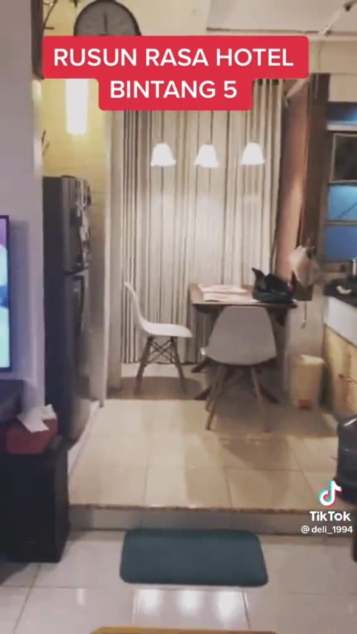 rumah rusun tampak seram bikin melongo © TikTok rumah rusun tampak seram bikin melongo © TikTok