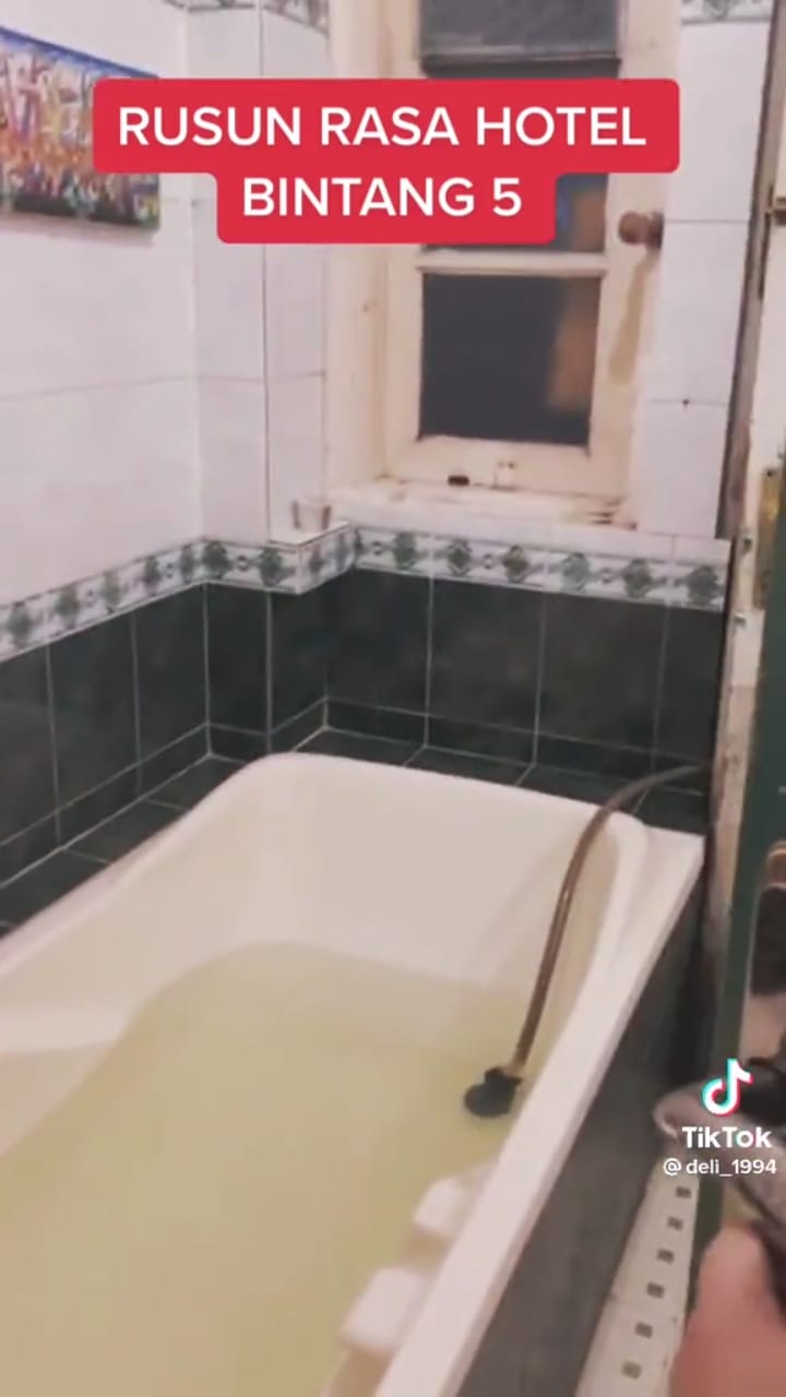 rumah rusun tampak seram bikin melongo © TikTok rumah rusun tampak seram bikin melongo © TikTok