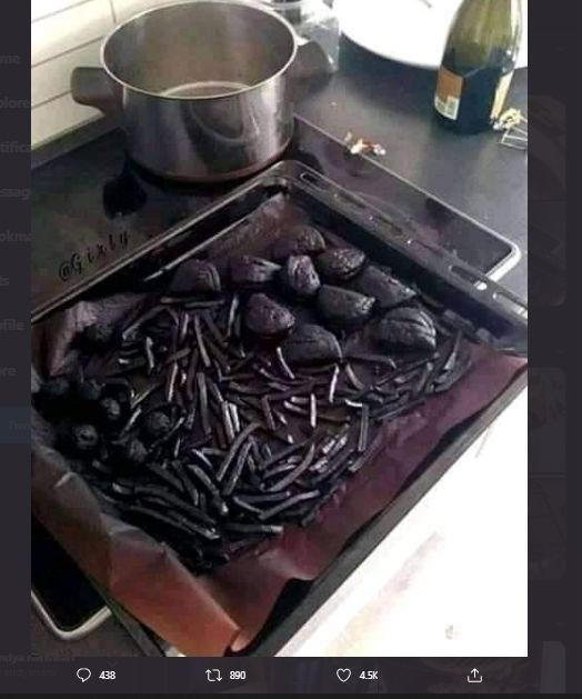 potret lucu orang gagal masak © berbagai sumber