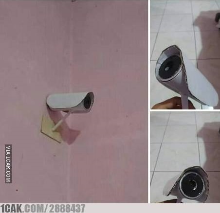 cara taruh cctv ada-ada aja tempatnya © berbagai sumber