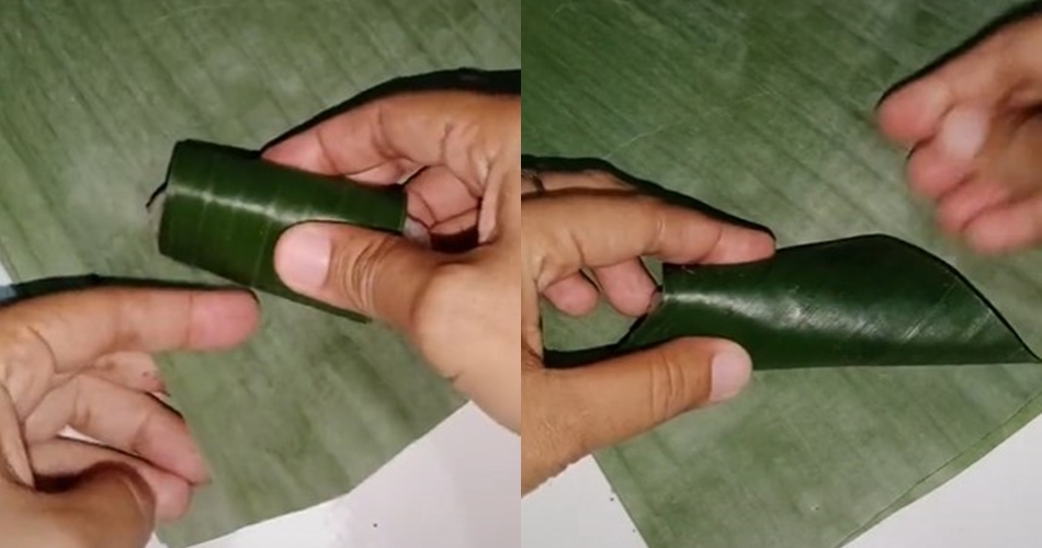 5 Cara simpel membungkus lemper, kokoh tanpa tusuk lidi dan staples