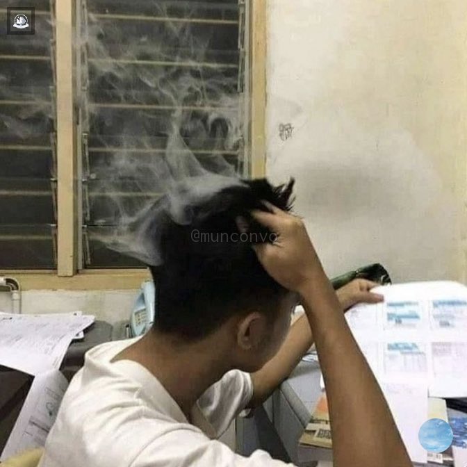 momen persiapan ikut ujian bikin ngakak © berbagai sumber