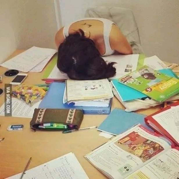 momen persiapan ikut ujian bikin ngakak © berbagai sumber