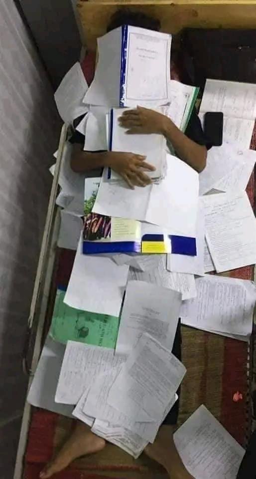 momen persiapan ikut ujian bikin ngakak © berbagai sumber