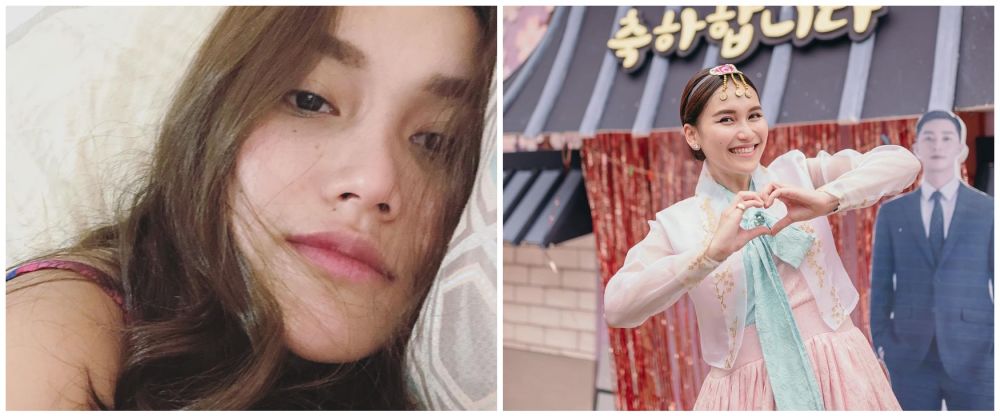 potret Ayu Ting Ting pakai dan tanpa makeup © 2022 Instagram  potret Ayu Ting Ting pakai dan tanpa makeup © 2022 Instagram