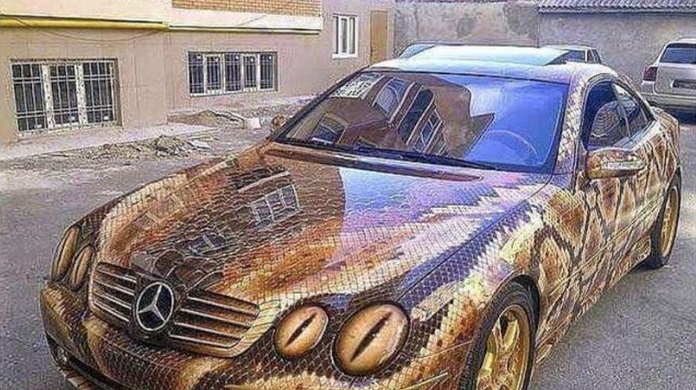 Mobil menyerupai binatang Berbagai sumber