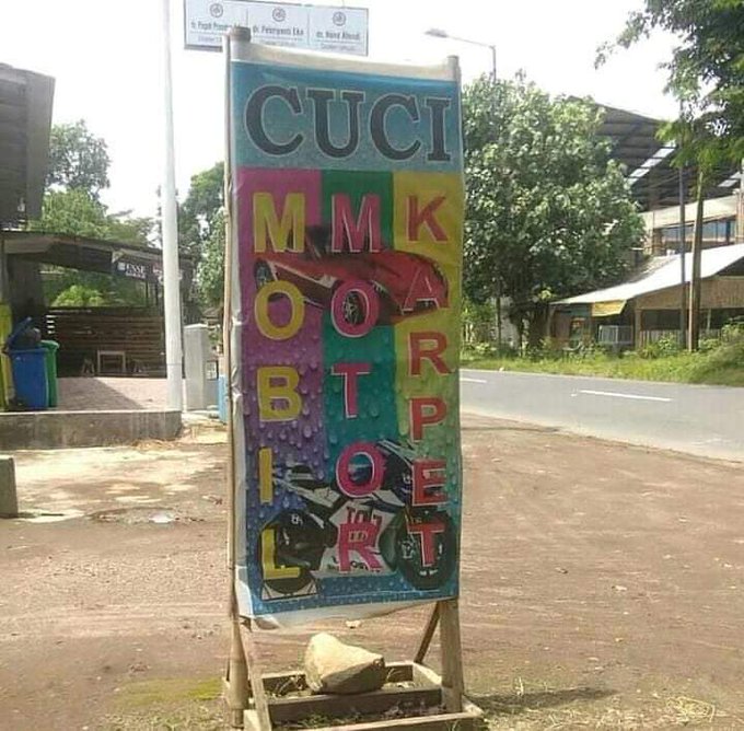 promosi pedagang malah bikin bingung bacanya © berbagai sumber