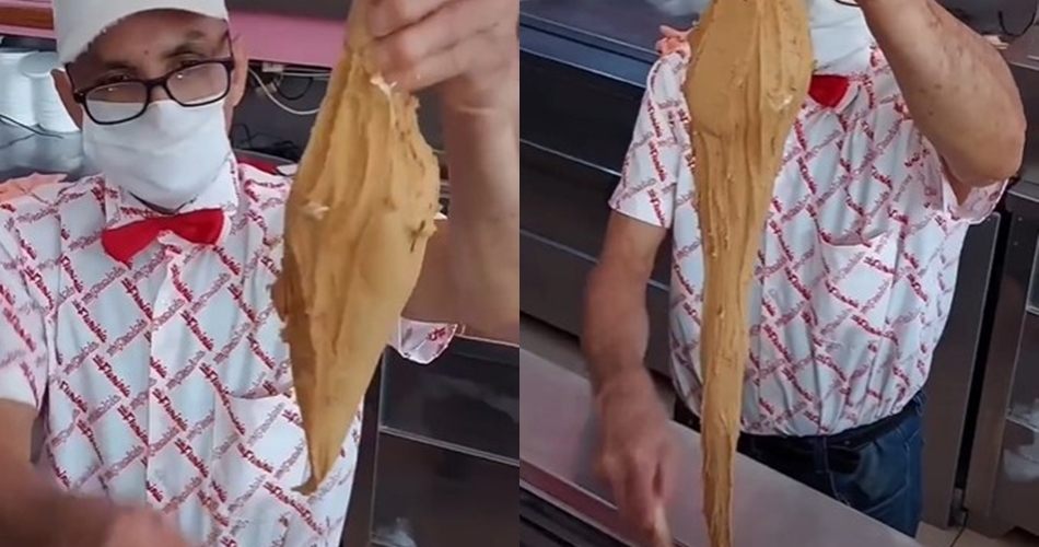 Kedai ini jual es krim antimainstream, ukurannya bikin terheran-heran