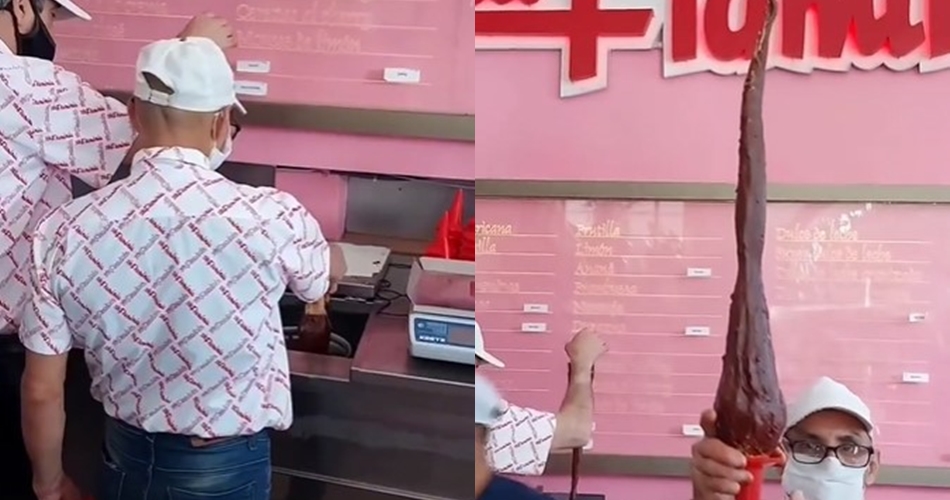 Kedai ini jual es krim antimainstream, ukurannya bikin terheran-heran