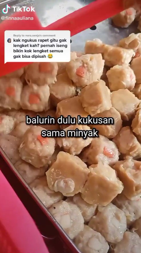 Trik agar dimsum tidak lengket dan saling menempel saat dikukus
