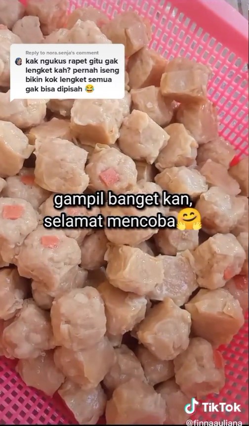 Trik agar dimsum tidak lengket dan saling menempel saat dikukus