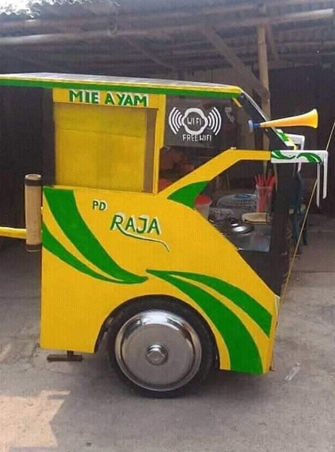 Gerobak desain nggak biasa Berbagai sumber