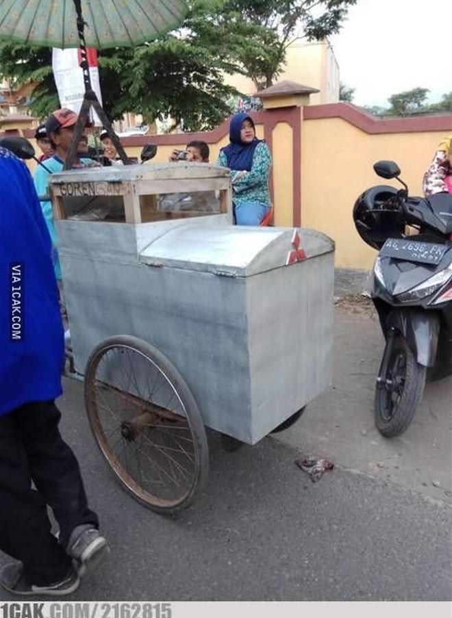 Gerobak desain nggak biasa Berbagai sumber