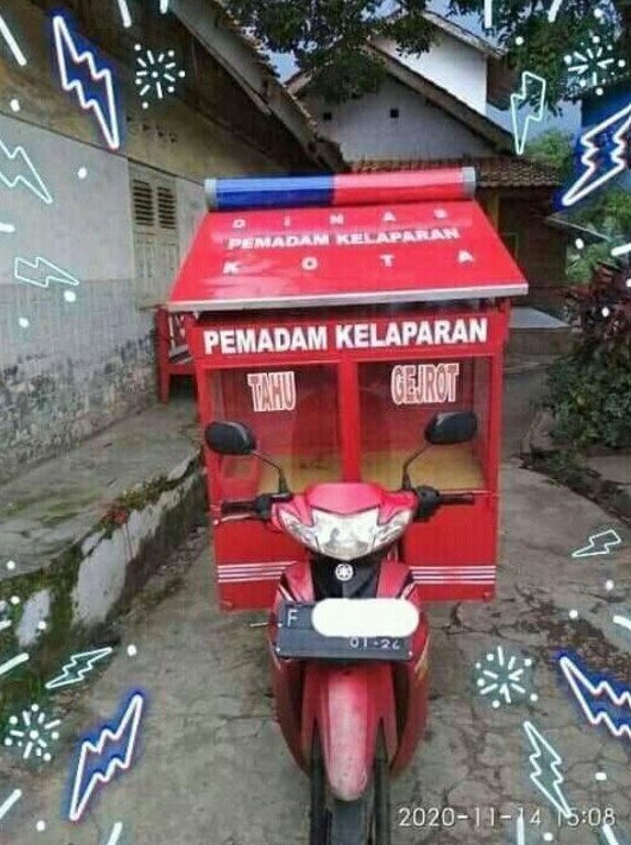 Gerobak desain nggak biasa Berbagai sumber