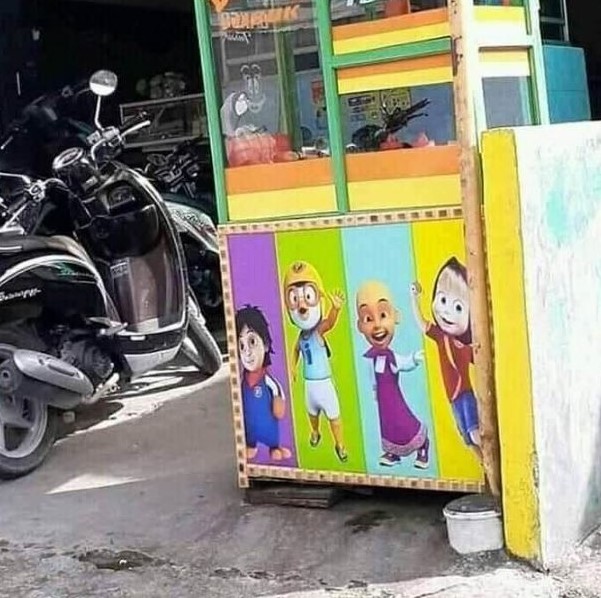 Gerobak desain nggak biasa Berbagai sumber