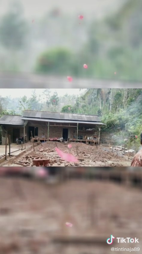 Potret rumah TKW TikTok/@89tintinaja Potret rumah TKW TikTok/@89tintinaja