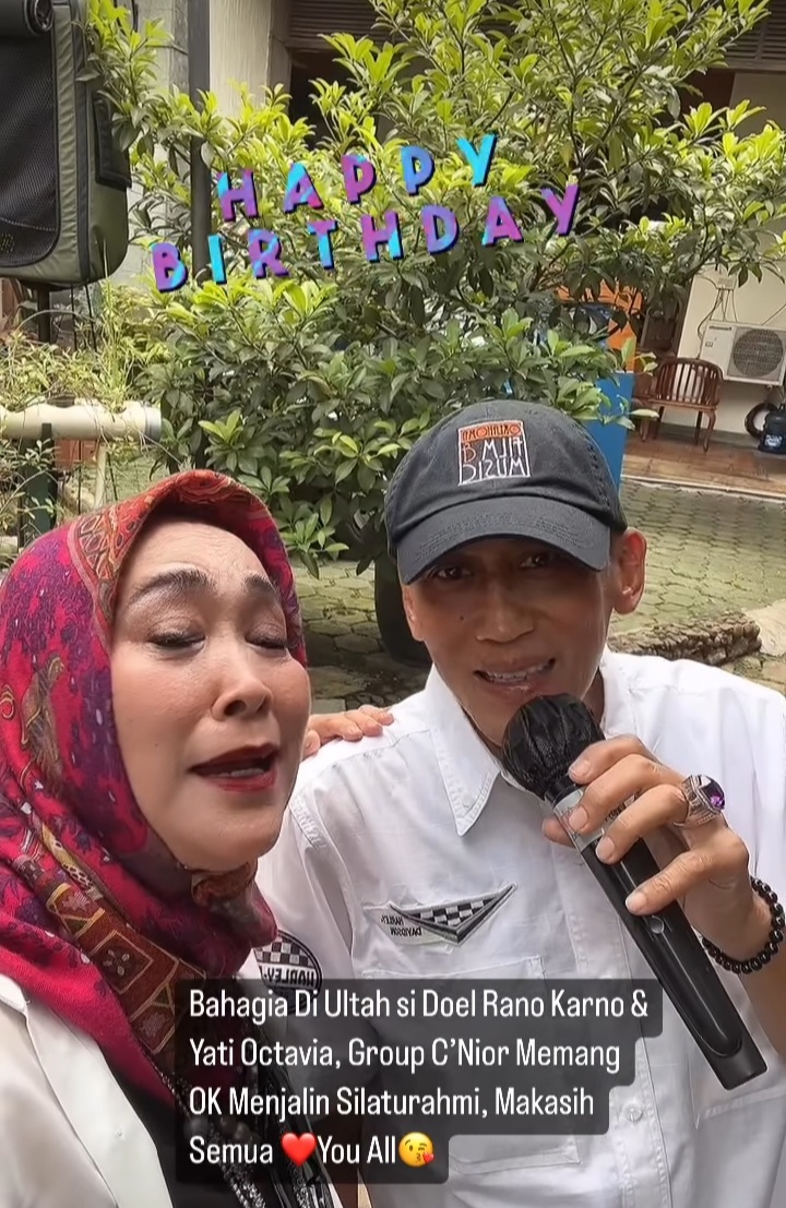 momen ultah Rano Karno ke-62 jadi ajang kumpul artis senior © berbagai sumber