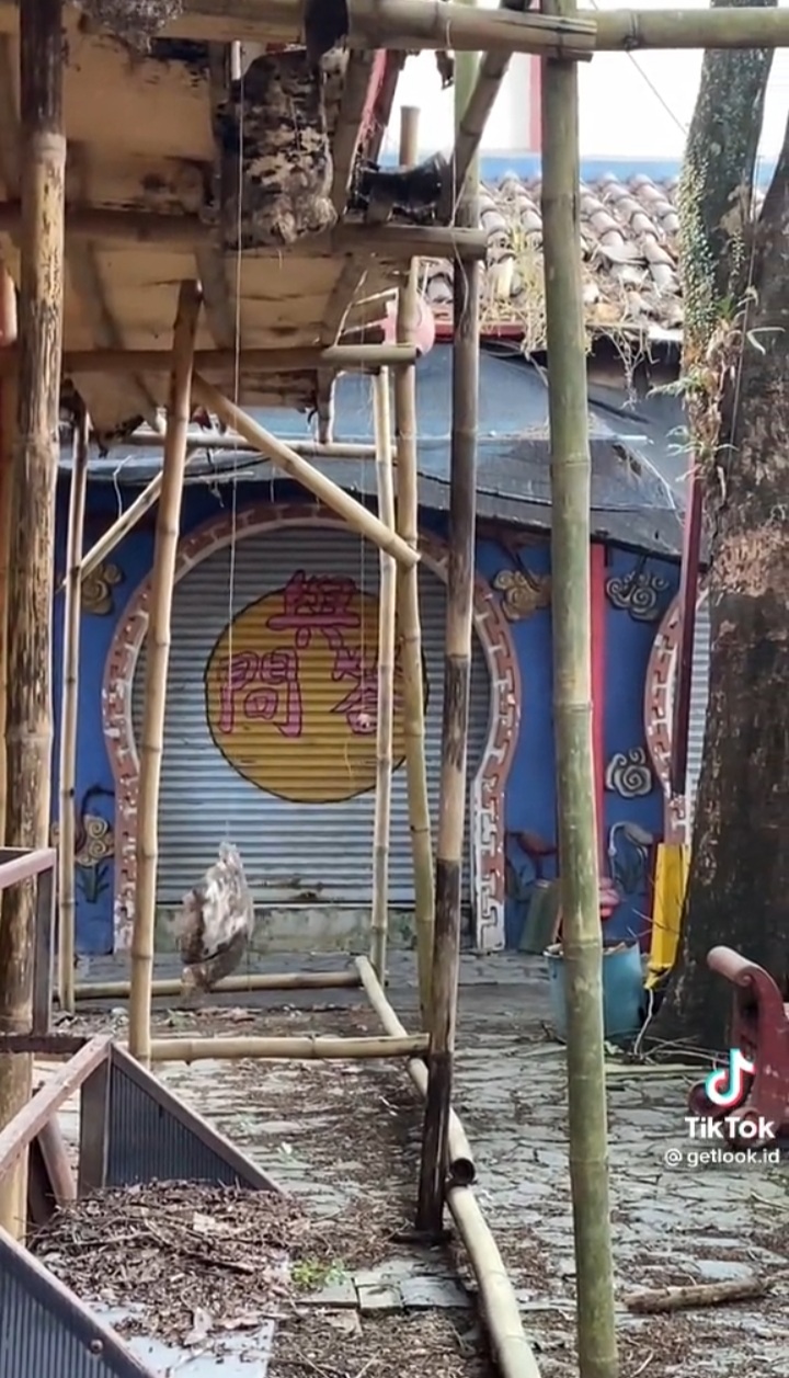 potret bangunan Kampung Cina yang rusak © berbagai sumber