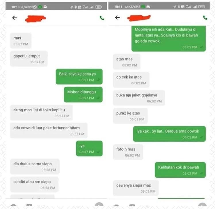 chat lucu driver ojek online merangkap profesi lain © berbagai sumber chat lucu driver ojek online merangkap profesi lain © berbagai sumber