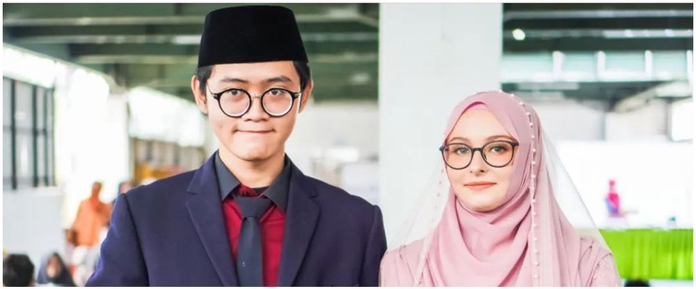 bule rusia nikah dengan pria bandung © Instagram/@darirusia