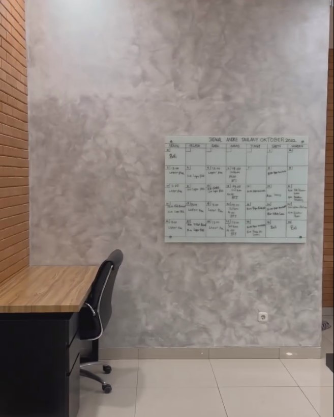 Transformasi kantor baru Andre Taulany © berbagai sumber