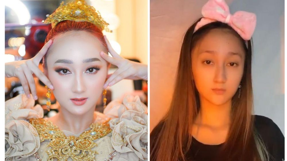 9 potret Sandrina Azzahra pakai dan tanpa make up © 2022 berbagai sumber 9 potret Sandrina Azzahra pakai dan tanpa make up © 2022 berbagai sumber