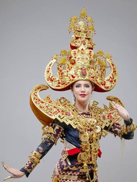 10 Kostum nasional Indonesia di Miss Grand Internasional © 2022 berbagai sumber