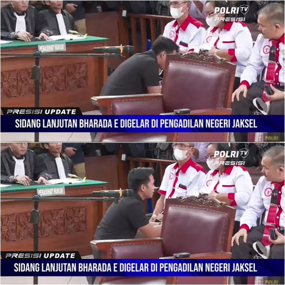 bharada e bertemu orang tua brigadir j © YouTube