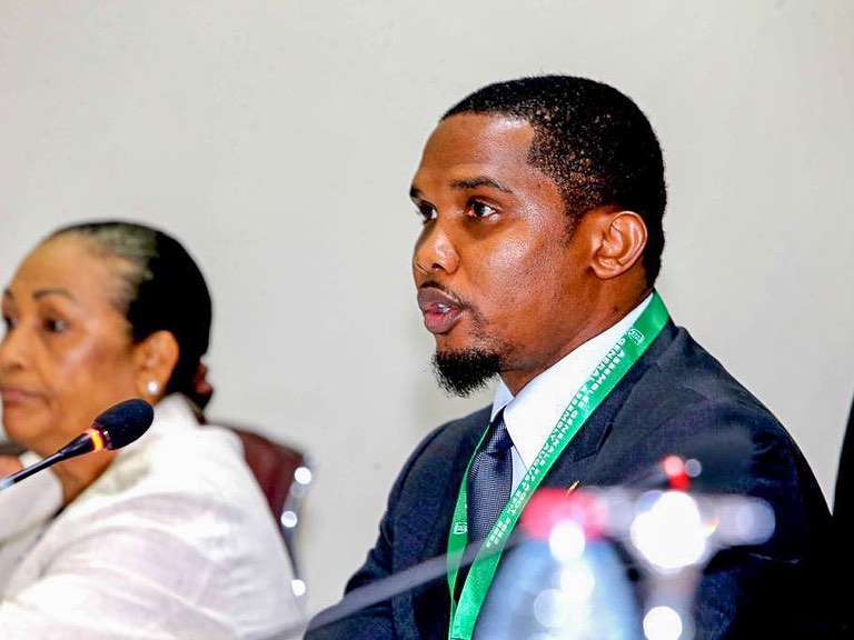 Dulu tajam bersama Timnas, Samuel Eto'o kini pimpin 'PSSI' Kamerun