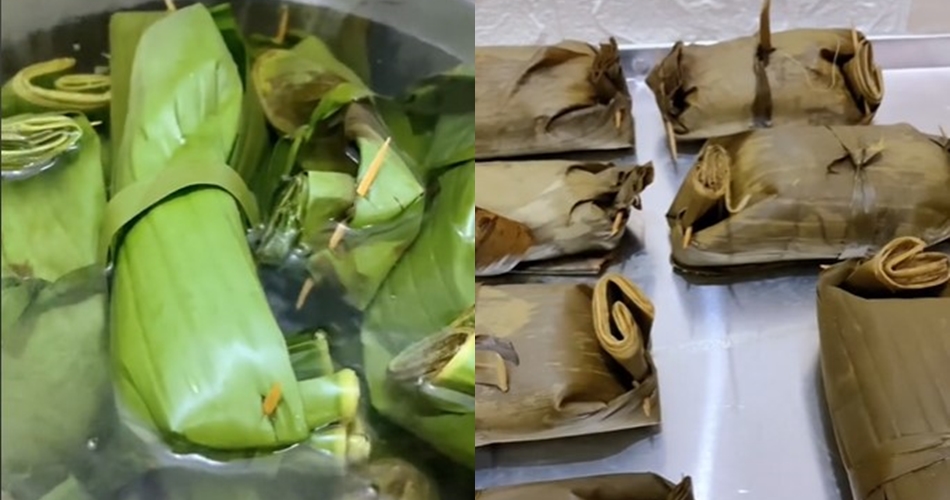 Trik bikin lontong daun pisang biar isinya padat dan tak mudah basi