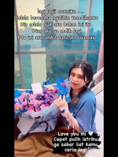 via vallen keguguran © Instagram via vallen keguguran © Instagram