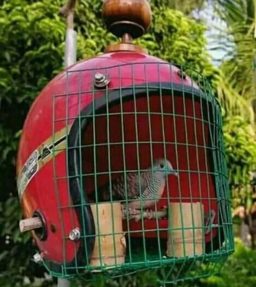 Siasati helm rusak Berbagai sumber