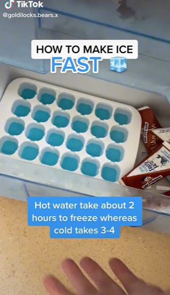 Nggak banyak yang tahu, ini trik bikin es batu cepat beku