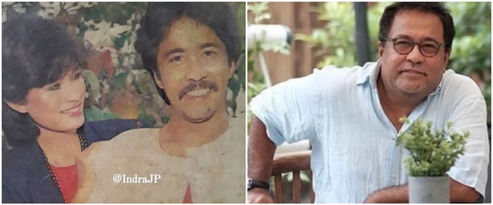 potret dulu dan kini Rano Karno © Instagram