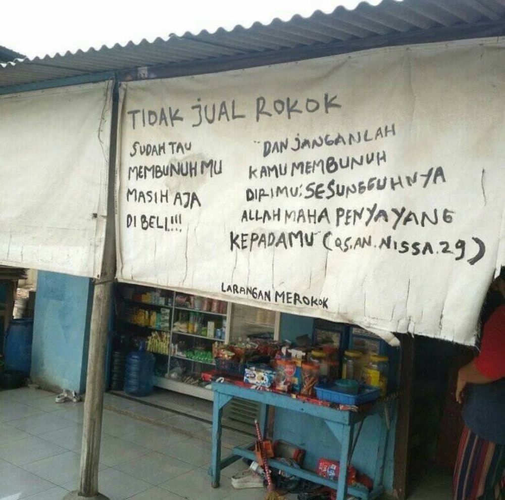 potret tulisan di pengumuman bikin baper abis © berbagai sumber