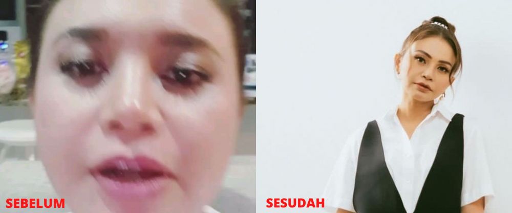 15 Potret wajah penyanyi Indonesia sebelum & sesudah makeup, manglingi