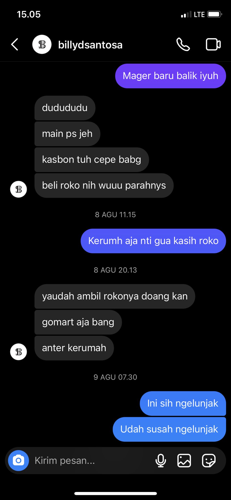 chat pinjam barang bikin emosi © berbagai sumber