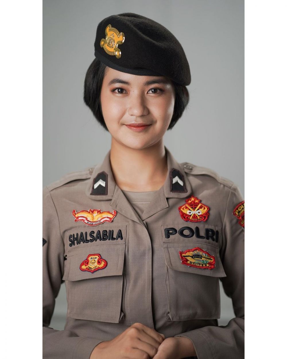 Shalsabila Puteri Indonesia NTB jadi polwan, ini 11 potret cantiknya