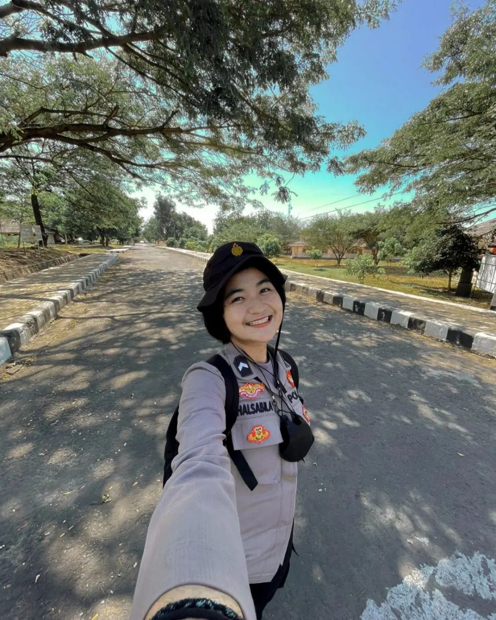 finalis puteri indonesia sekarang jadi polwan © berbagai sumber