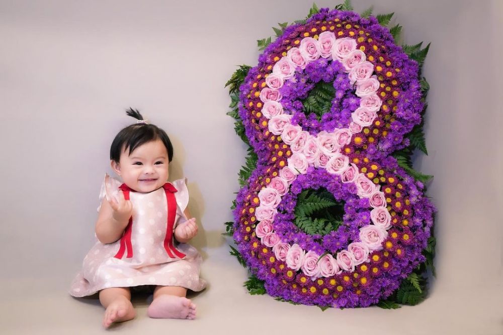 foto Ameena tiap bulan © berbagai sumber