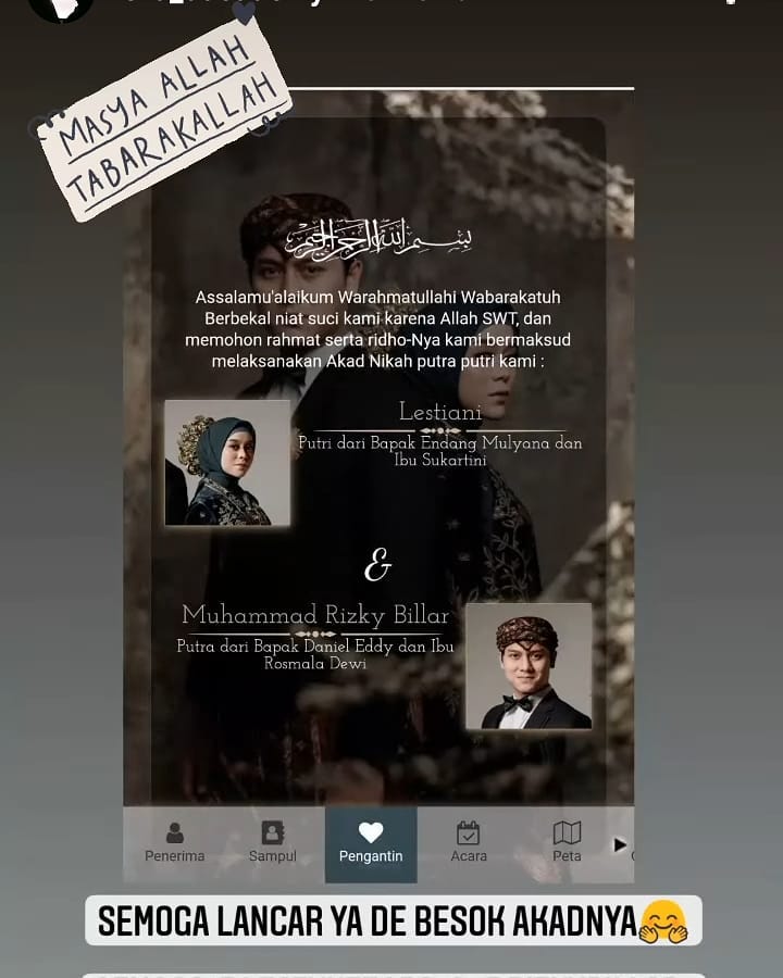 undangan pernikahan pedangdut © berbagai sumber