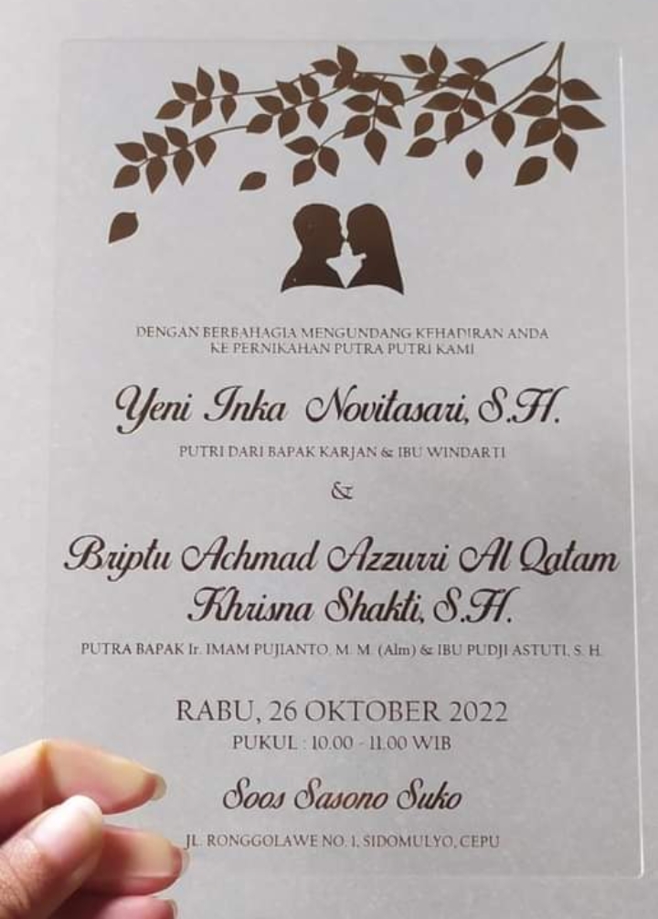 undangan pernikahan pedangdut © berbagai sumber