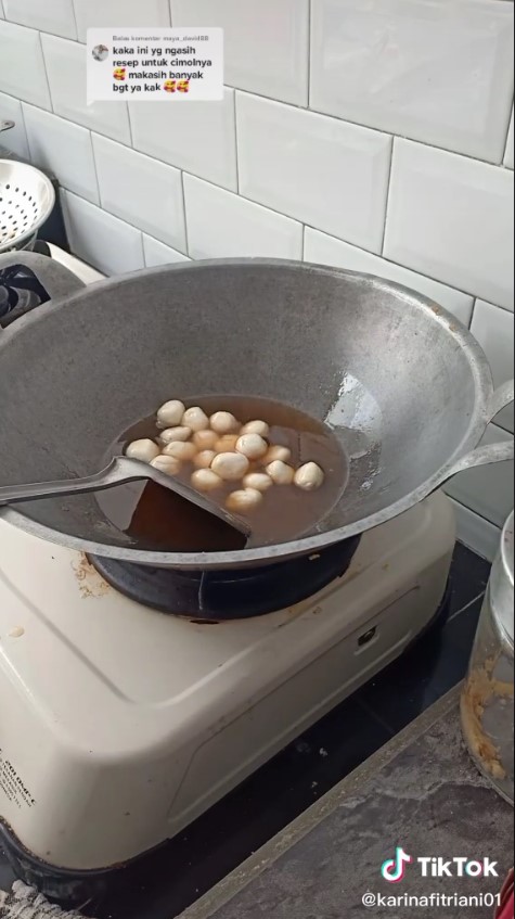 5 Trik menggoreng cimol kopong, antimeledak dan mudah ditiru