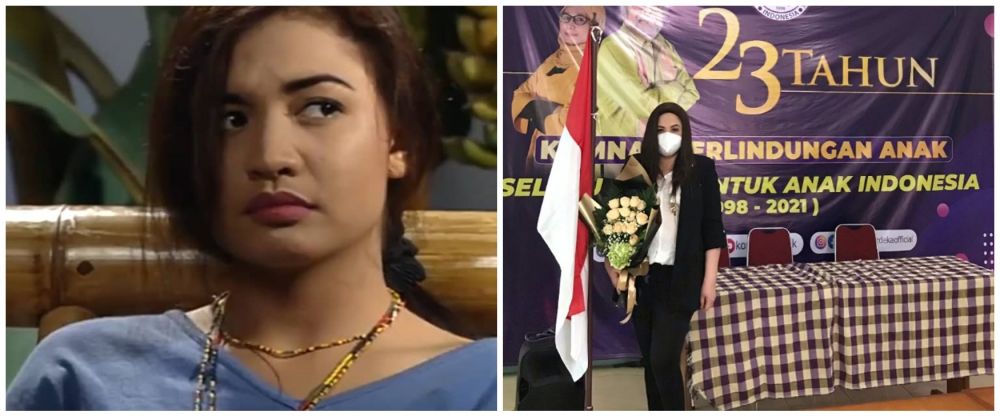 potret dulu & kini Sarah Si Doel © 2022 berbagai sumber