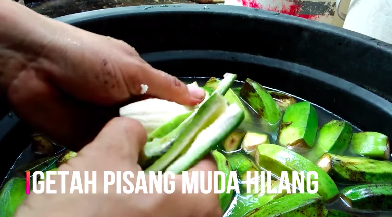Trik mengupas kulit pisang mentah agar terhindar dari getah