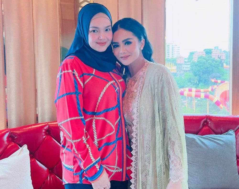 temu kangen Krisdayanti dan Siti Nurhaliza © Instagram
